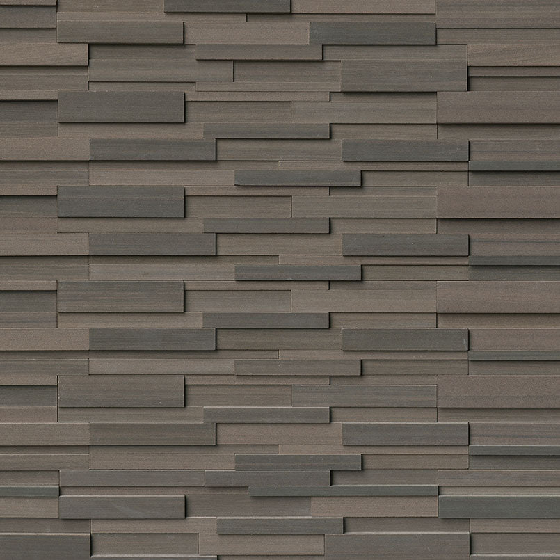 Cosmic Grey 3D Wave Stone Panels